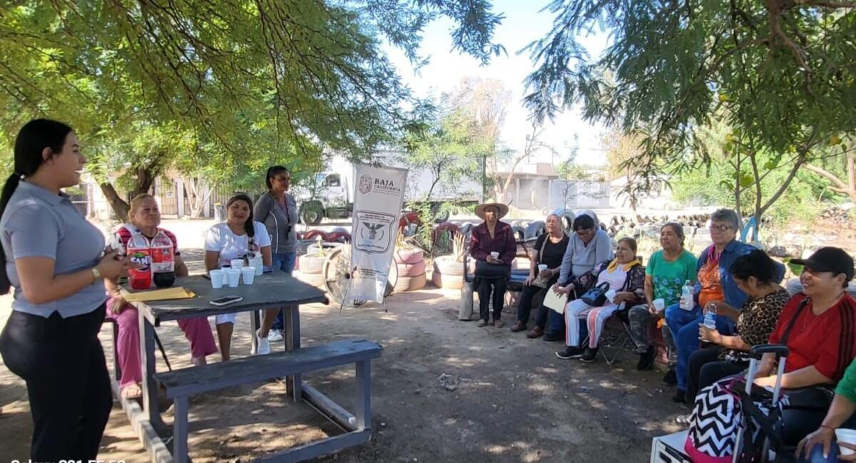 EN MEXICALI LA SSCBC, FORTALECE REDES DE APOYO A MUJERES PARA PREVENIR LA VIOLENCIA,